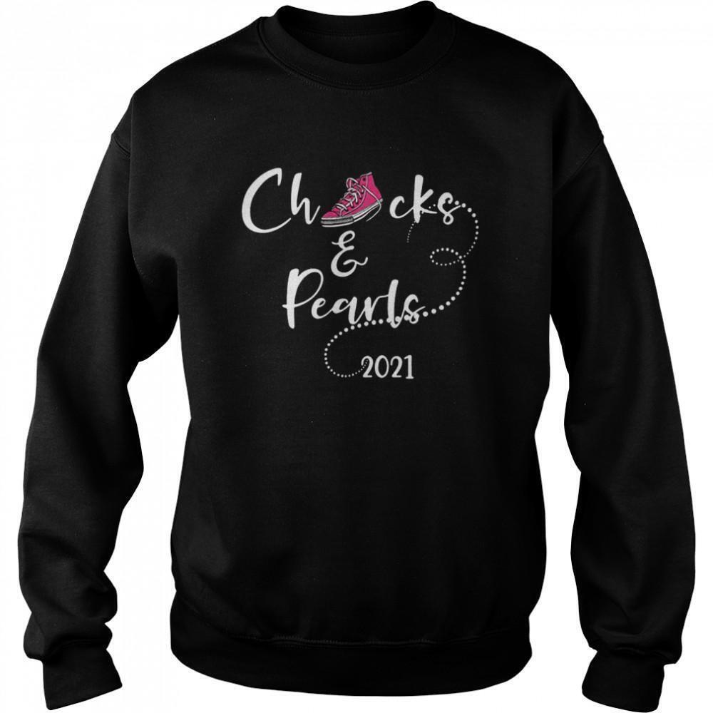 Chucks And Pearls 2021 Shoes Sweatshirt